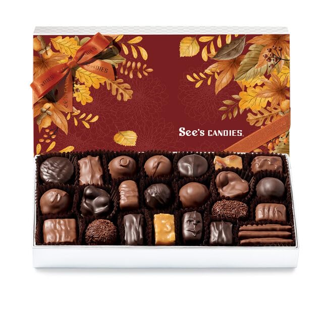 See's Candies 1 lb Sweet Fall Assorted Chocolates