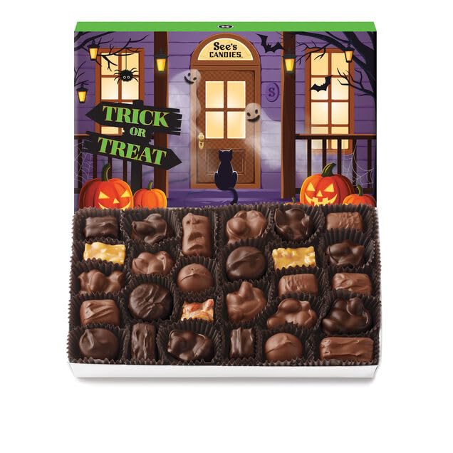 See's Candies 2 lb Happy Halloween Nuts & Chews