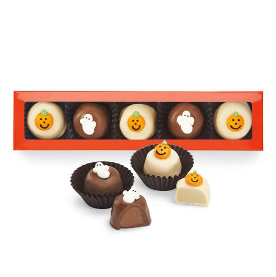 See's Candies Halloween 3.7 oz Orange & Chocolate Creams