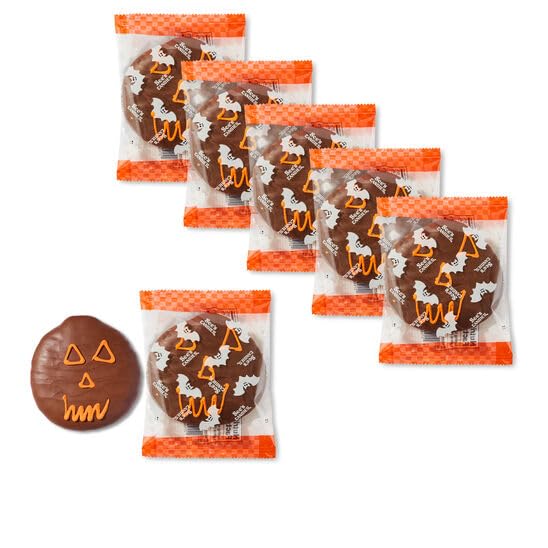 See's Candies Halloween 12 oz Milk Marshmallow Jack-O'-Lanterns (Pack of 6)